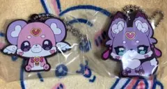 名探偵プリキュア ラバーストラップ ポチタン マシュタン