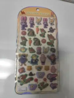 ズートピア　コットンパフィーシール　ディズニー