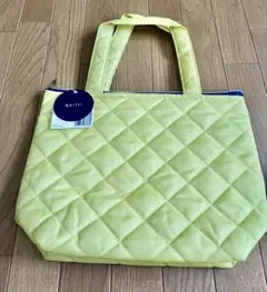 キルティングデザイントートバッグ