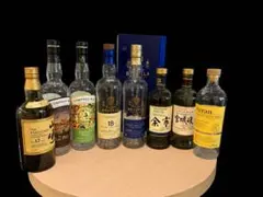 ウイスキー空瓶 8本セットのサムネイル