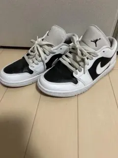Nike Air Jordan 1 Low 9.5 ホワイト/ブラック26.5㎝