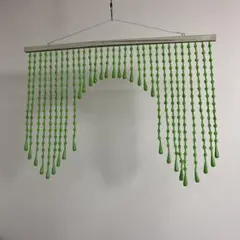 古雑貨 当時物◼︎昭和レトロ 珠暖簾 珠のれん インテリア雑貨 ビンテージ E