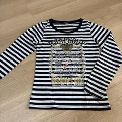 PERSON'S GIRL ストライプ 長袖カットソー S