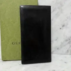 90s OLD GUCCI オールド グッチ 長財布 札入れ 本革 レザー