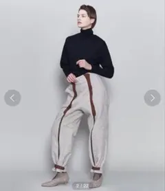 6(ROKU) COTTON WOOL TURTLE NECK KNIT/ニット