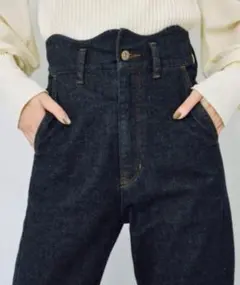 【eaphi】WAVE DESIGN HIGH WAIST DENIM【旧型】