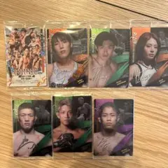 RIZINウェハースカード‪☆シークレット入り☆7枚セット