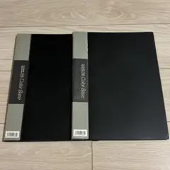 KING JIM Color Base クリアファイル ブラック 2冊セットのサムネイル