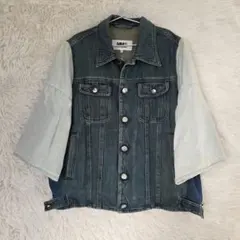 MM6 切り替えしデニムシャツ Maison Margiera 36 xs MM6 切り替えしデニムシャツ Maison Margiera 36 xs - メルカリ