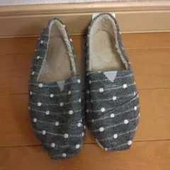 新品　ボアスリッポン　18～19cm　靴　女の子　水玉柄　ドットのサムネイル