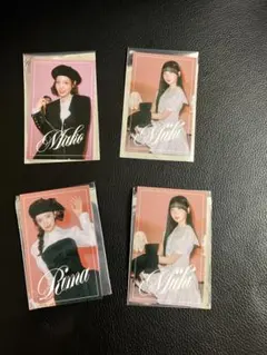 NiziU フォトカード 京都駅ビルコラボ 4枚セット