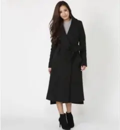 リエンダ（rienda） ロングコート ブラック Sサイズ