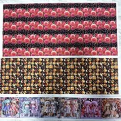 90.ラスト！セール柄生地と女の子パネルセット