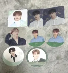 SEVENTEEN cafe セブチカフェ ジュン コースター メッセージカード