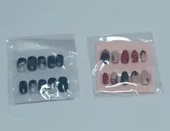 つけ爪 ネイルチップ シンプル バレンタイン