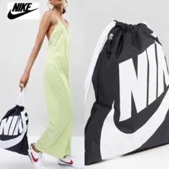 新品未使用■NIKE ナイキ ナップサック ナップ ザック ジムサック 黒白
