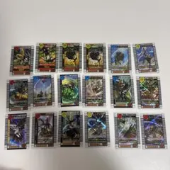 ムシキング　技カード　18枚セット