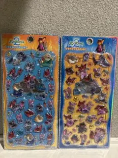 ズートピア2 プチドロップステッカー　シール　ディズニー　2種セット