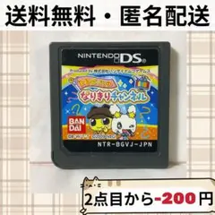 ソフトのみ たまごっちのなりきりチャンネル ニンテンドーDS 送料無料 匿名配送