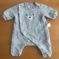 ユニクロ　キルト　カバーオール　ロンパース