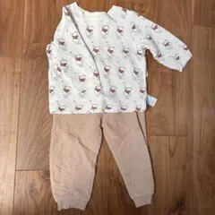 UNIQLO くまのプーさん キルトパジャマ 100cm