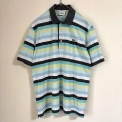 2026年最新】日本製 ラコステ lacosteマルチボーダー半袖ポロシャツの 
