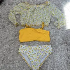 女の子　ビキニ　3点セット　5y 120 130