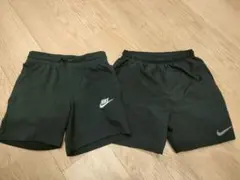 Nike ブラック ハーフパンツ 2点セット　ナイキ　半ズボン　120 sサイズ