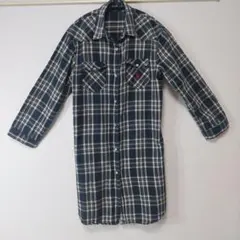 美品⭐Ralph Lauren ロング丈チェック柄シャツ Mサイズ