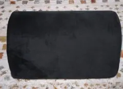 ほぼ未使用品　MyComfort フットレスト 黒・ドット柄