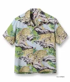 サンサーフ SPエディション 虎柄 シルクアロハシャツ SS37863 L 美品 サンサーフ SPエディション 虎柄 シルクアロハシャツ SS37863 L 美品
