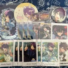 あんスタ 仙石 忍 ぱしゃっつ アニカフェ カード バッジ コースター