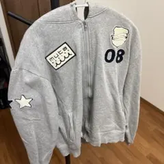 Muta marine パーカー ジップアップ スウェット グレー XL - メルカリ
