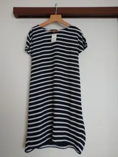 ★新品未使用品　ORCIVAL好きな方　ボーダーワンピース