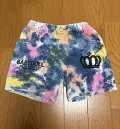 BABYDOLL タイダイ柄 ショートパンツ　女の子　キッズ　100サイズ