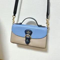 COACH バイカラー 2wayショルダーバッグ