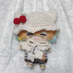 にじぱぺっと マスコット ぬい服 10cm ぬいぐるみ 帽子