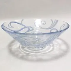 ガラス作家 作家物 銀箔 金箔 脚付ガラス 工芸品 美術品 上野良樹 岩田