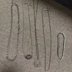 ネックレス ブレスレット 5点セット