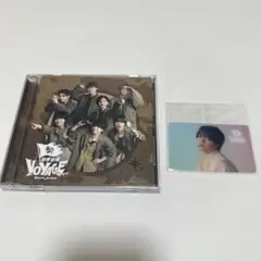 なにわ男子 BON BON VOYAGE通常盤、クリアソロカード