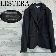 ☆美品☆レステラ　シングルテーラードジャケット　スーツ　イタリア製ウール生地