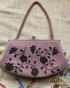 ビーズのヴィンテージバッグ