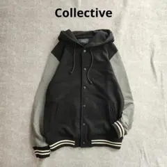 コレクティブ　メンズビギ　ジップアップトレーナー　フード付き　L