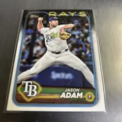 MLB 2024 Topps ジェイソンアダム　タンパベイレイズ　US102