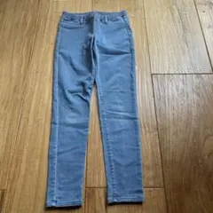 UNIQLO キッズL ライトブルー スキニーデニム