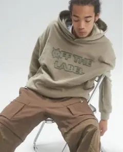 TAKA ORIGINAL OFF THE LABEL リバーシブルフーディ L