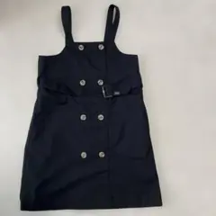 ジェニィラブ 140 ジャンバースカート　ワンピースJENNI love 黒