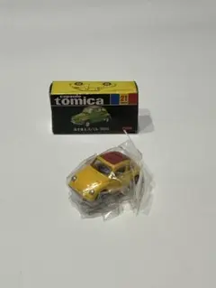 【昭和名車】カプセルトミカ スバル360 イエロー 箱付き 当時物