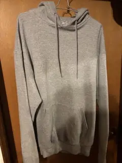 Champion グレー フード付きパーカー Lサイズ