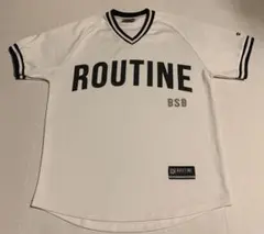 ベースボールシャツ USA アメリカ古着 ROUTINE MLB WBC